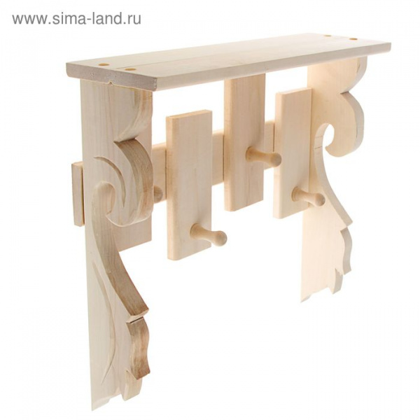 Вешалка "Добрая баня " 4 крючка /1635787