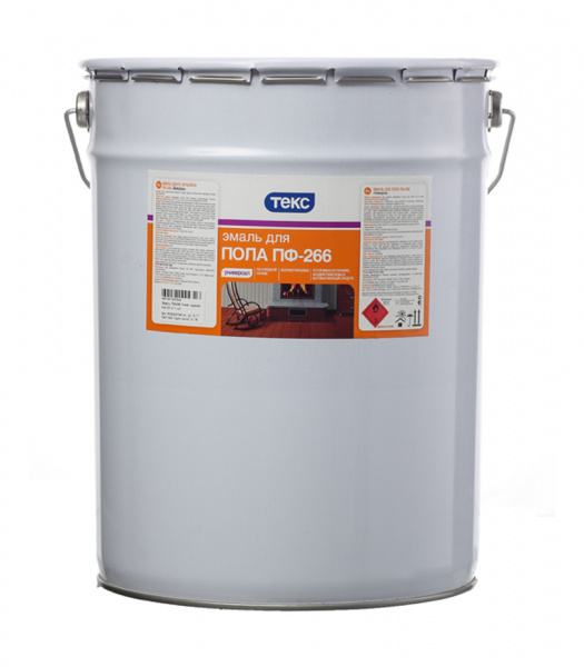Эмаль ПФ-266 УНИВЕРСАЛ Красно-коричневая 22кг