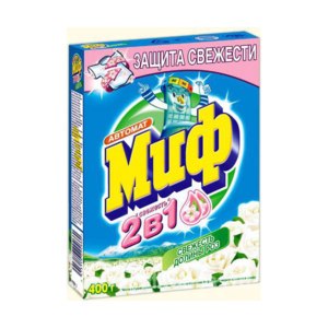 Стиральный порошок МИФ автомат 400гр 2в1 Свежесть Долины Роз *22