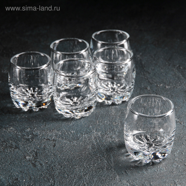 Набор стопок для водки Sylvanа, 80 мл, 6 шт/ 166817