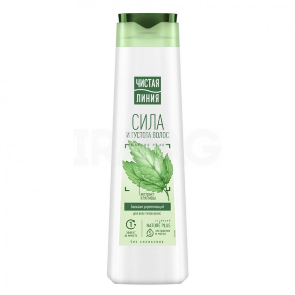Бальзам для волос Чистая Линия Фитотерапия Укрепляющий Крапива для всех типов волос (380 мл)