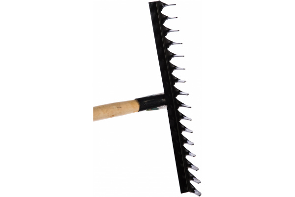 Грабли 16-зубые с черенком витые 420мм, Россия// Сибртех/61763