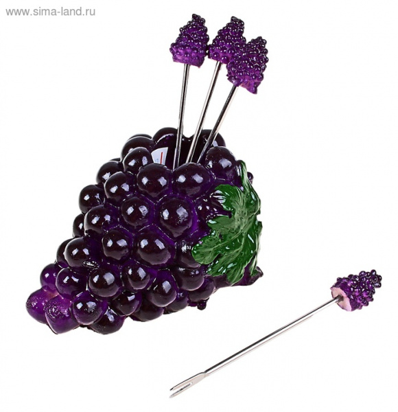 Набор шпажек "Виноград" 6 шт. 594129