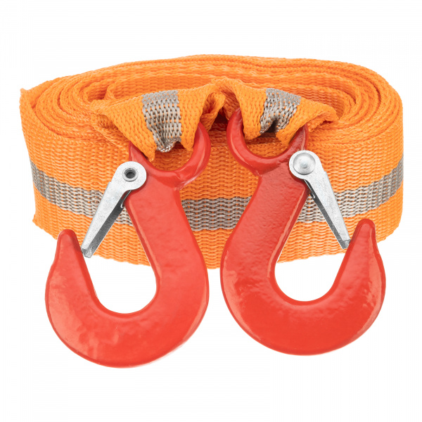 Трос буксировочный 3.5 т, 5 м, 2 крюка, сумка на молнии Россия Stels/54379