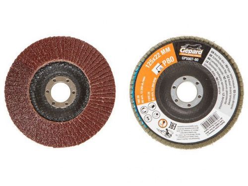 Круг лепестковый 125х22мм Р100 GEPARD (GP5007-100)
