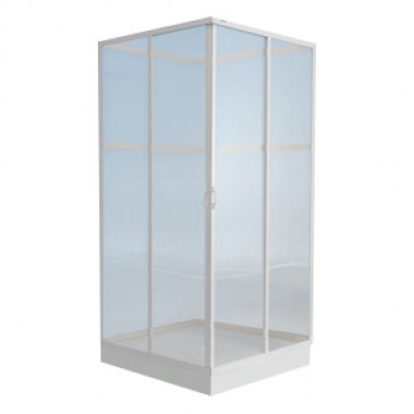 Душевая кабина"СТОТ ПЛАСТ 4/80" 4 стенки + смеситель TIVOLI 6106-01