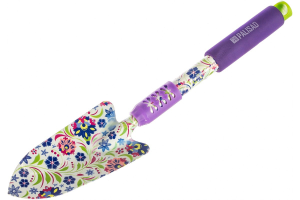 Совок узкий удлиненный, обрезиненная рукоятка/62044