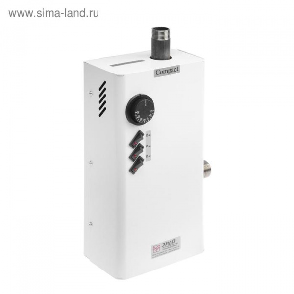 Электрокотел ЭВПМ-4,5 "ЭРДО" Compact, 4,5 кВт, 220/380 В, с переключением/5167804
