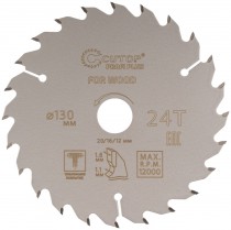 Диск пильный по дереву, 36Т, 160х1,3/2,0х30/25,4/20/16 мм CUTOP 75-16036t