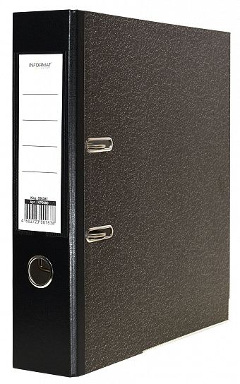 Папка-регистратор ErichKrause 70мм мрамор (собранная)