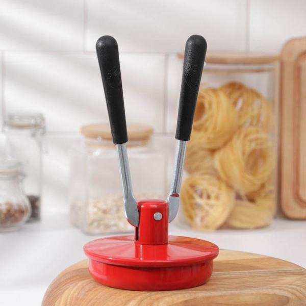 Закаточная машинка «Машенька», автомат, цвет красный/6979001