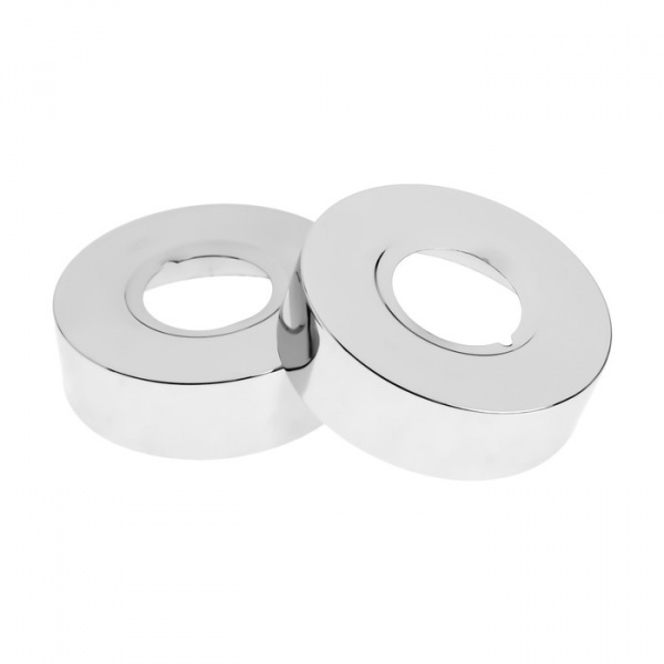 Отражатель для смесителя ZEIN Z3679, набор 2шт, d=60 мм, высота 18 мм, нерж.сталь, хром /9931958