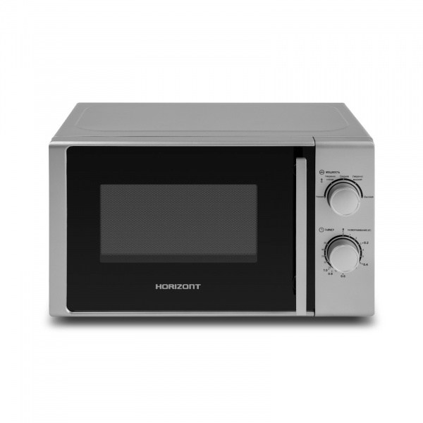 Микроволновая печь Horizont 20MW700-1378BIS, 20 л, 700 Вт, серебристый/2498387