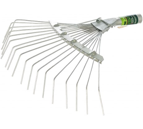 Грабли веерные 18 зубьев, без черенка /61780 