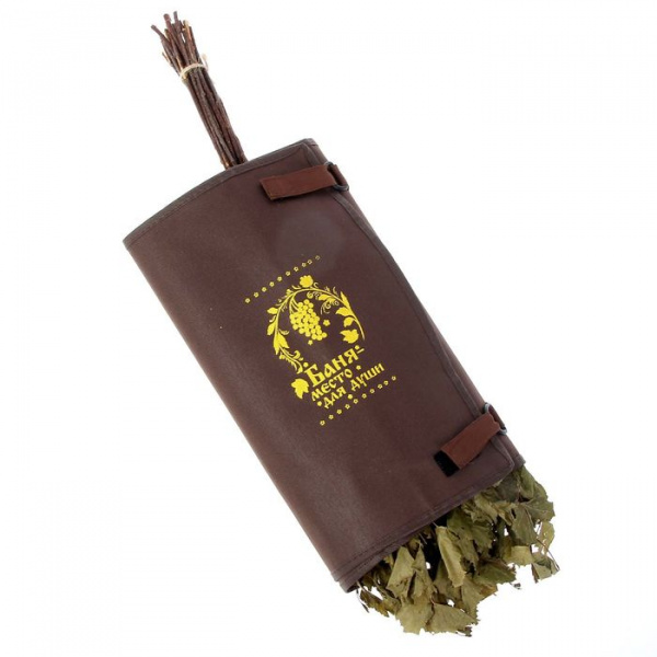 Чехол для веника "Баня - место для души" 1294583