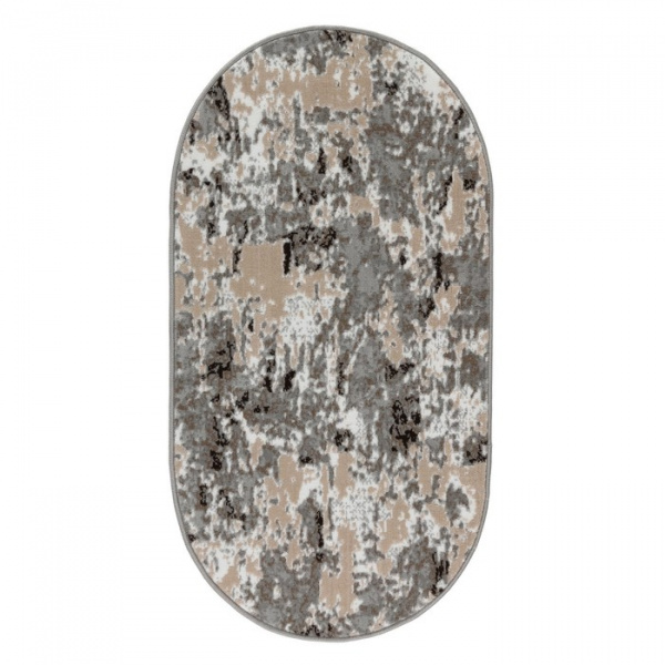 Ковер овальный, размер 80х150 см, ПП 100%, джут /9716034