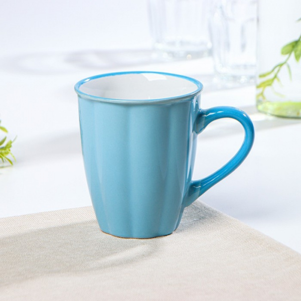 Кружка керамическая «Маршмэллоу», 360 мл, цвет бежевый /4531525