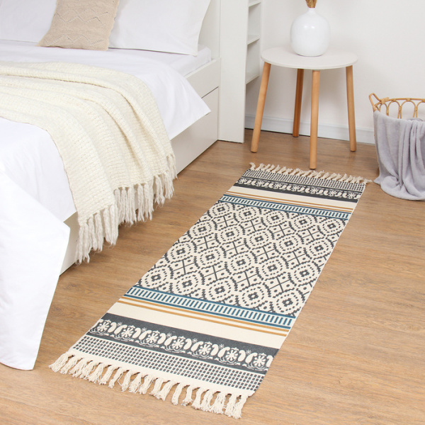 Ковер Этель «Morocco», 60х150 см , 50% хл, 50% п/э /10122575