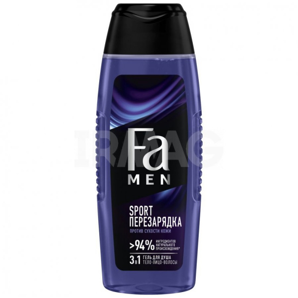 Fa Men Гель для душа Sport Перезарядка, 250 мл