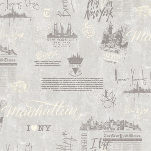 Обои ROSE Нью-Йорк мотив 88769 СН/ПР