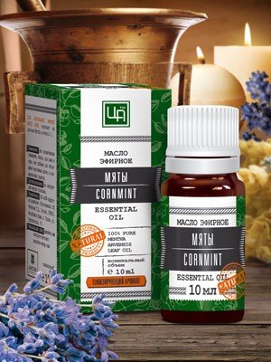 Натуральное Эфирное Масло 10мл. Мята.