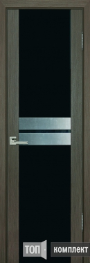 Дверь 9 Х Мелинга Венге триплекс черный 700х2000