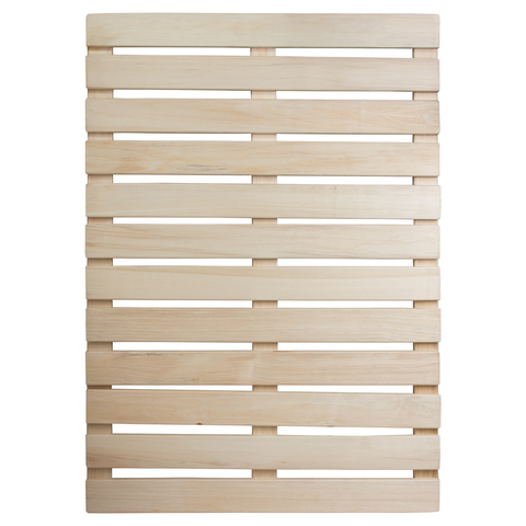 Решетка на пол 60х70х3 см для бани и сауны "Банные штучки"/03602