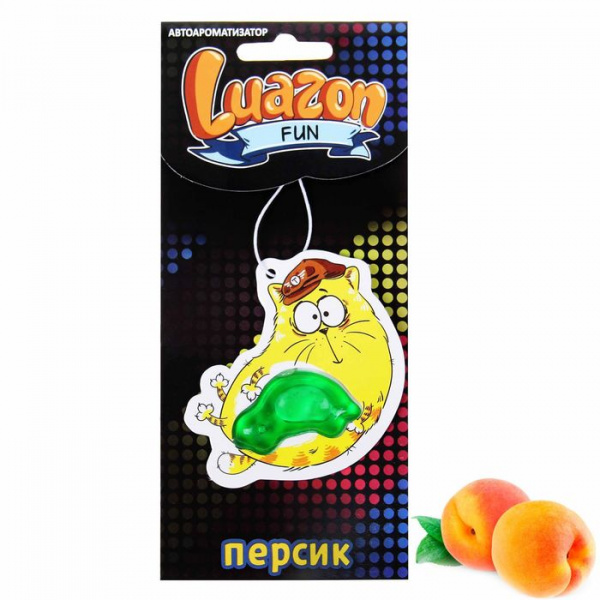 Ароматизатор для авто "Котэ" персик 844902