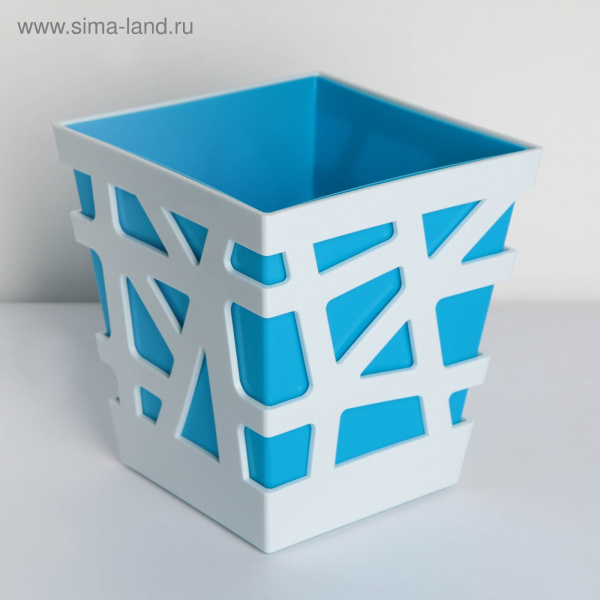 Горшок для цветов 3л"Мозаика" цвет синий 4916261