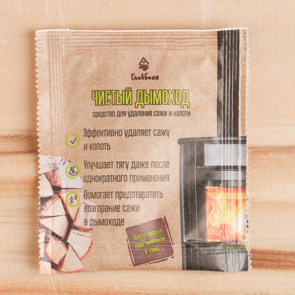 Средство для чистки дымоходов и каминных, печных труб "Чистый дымоход", 30г /7105330