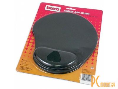 Коврик для мыши BURO С гелевой подушкой