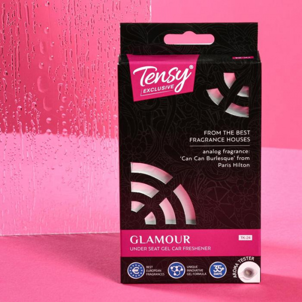 Ароматизатор под сиденье Tensy, гелевый, с пробником, 110 г, цитрусовое дерево /2647717