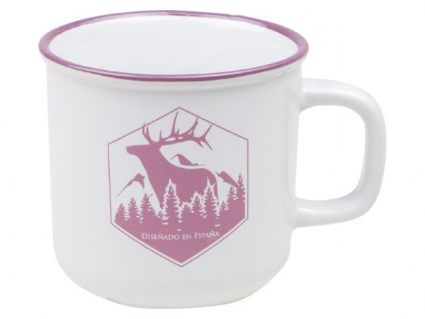 Кружка керам. 450мл. Добрый вечер белая.