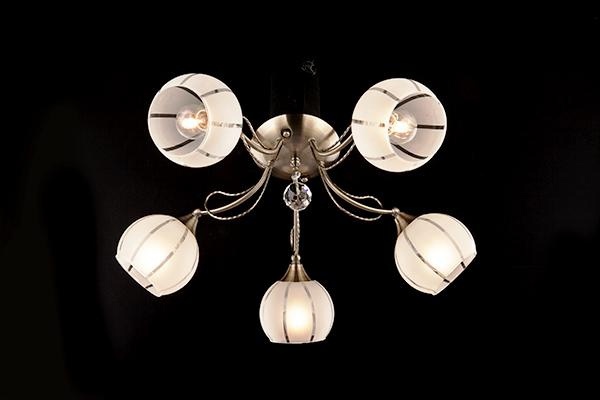 Светильник Оптима 30021/5 античная бронза