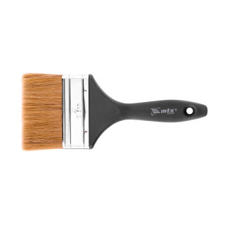 Кисть плоск "Евро" 4 натуральная щетина, пластмассовя ручка/83067