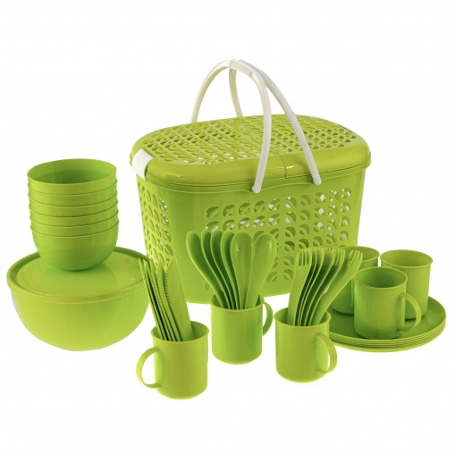 Набор для пикника на 6 персон 38 предметов 69517