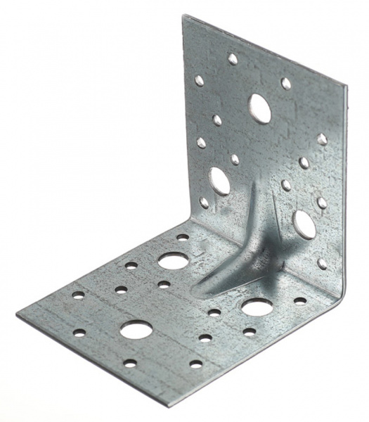Крепежный угол оцинкованный усиленный 105х105х90