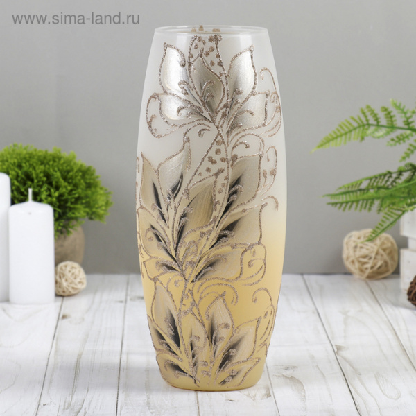 Ваза "Золотые лепестки" d-7.5х11х26 см/5573766