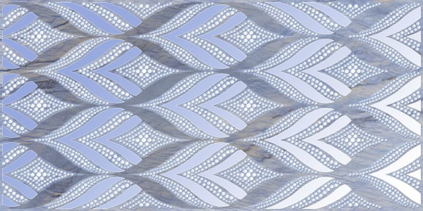 Декор Реноме 500х250 голубой 3622200