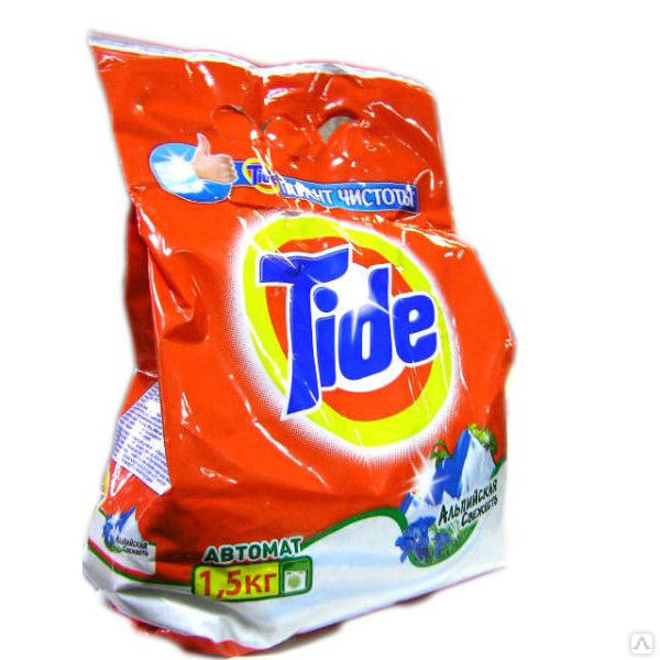 Стиральный порошок ТАЙД автомат 1,5кг. Альпийская свежесть