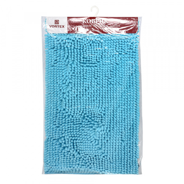 Коврик для ванной "SPA comfort" 50*80, голубой/24139