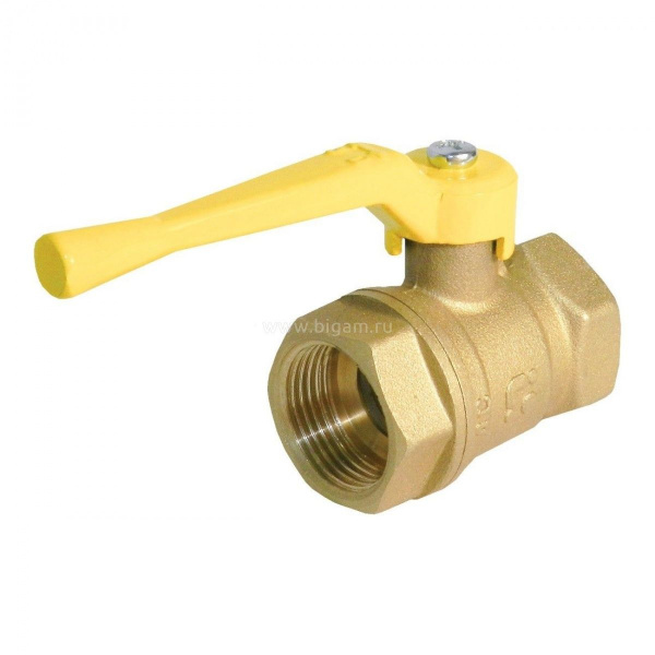 Кран газовый 11б27п25 г/г рычаг