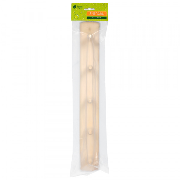 Вешалка 5-ти рожковая, 45х6,5х7 см/32137