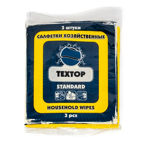 Салфетка Textop Standart целлюлоза (упак.:3шт) (T715)