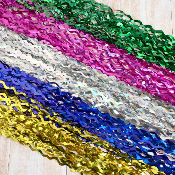 Дождик "Кудри" (микс) 1,4м /733858