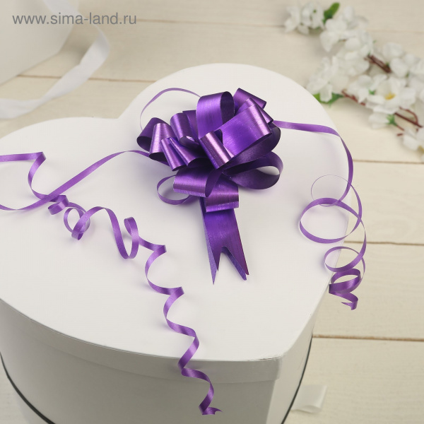 Бант-шар №1,8 простой фиолетовый    2859579
