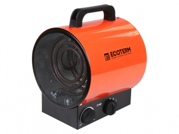 Нагреватель воздуха электр. Ecoterm EHR-05/3E (пушка, 5 кВт, 380 В, термостат) (ET1523-2)