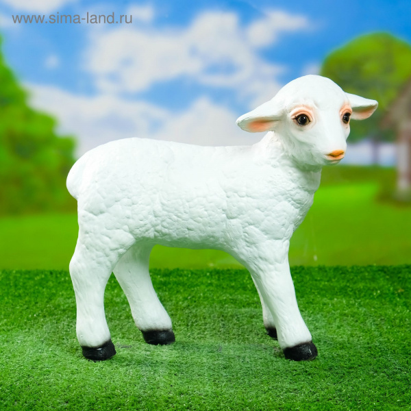 Садовая фигура "Барашек маленький" 31х16х27см /4197394