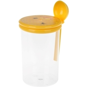 Банка д/сыпучих продуктов Mallony BANCA, 0,75л, с крышкой, стекло 3601