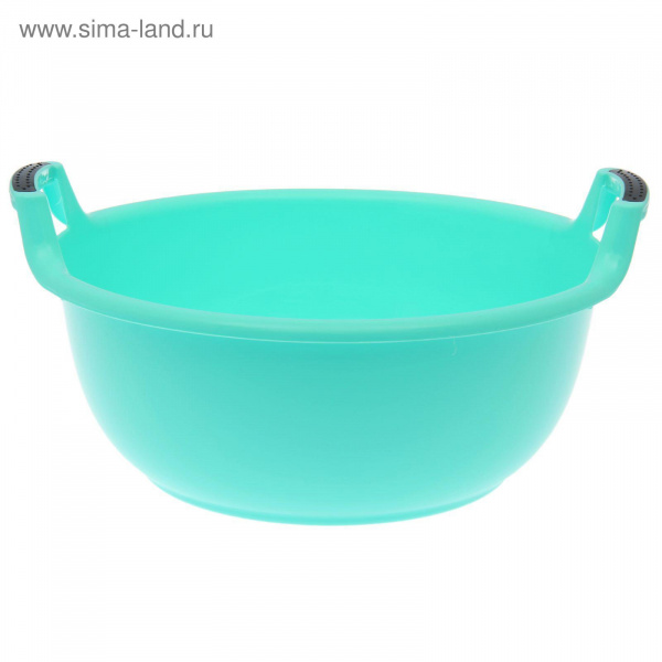 Таз круглый Альфа 16 л МИКС  145825